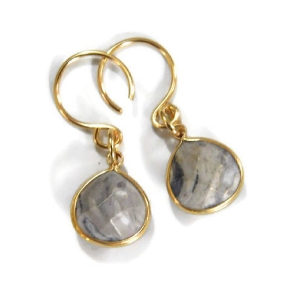 Labradorite Earrings